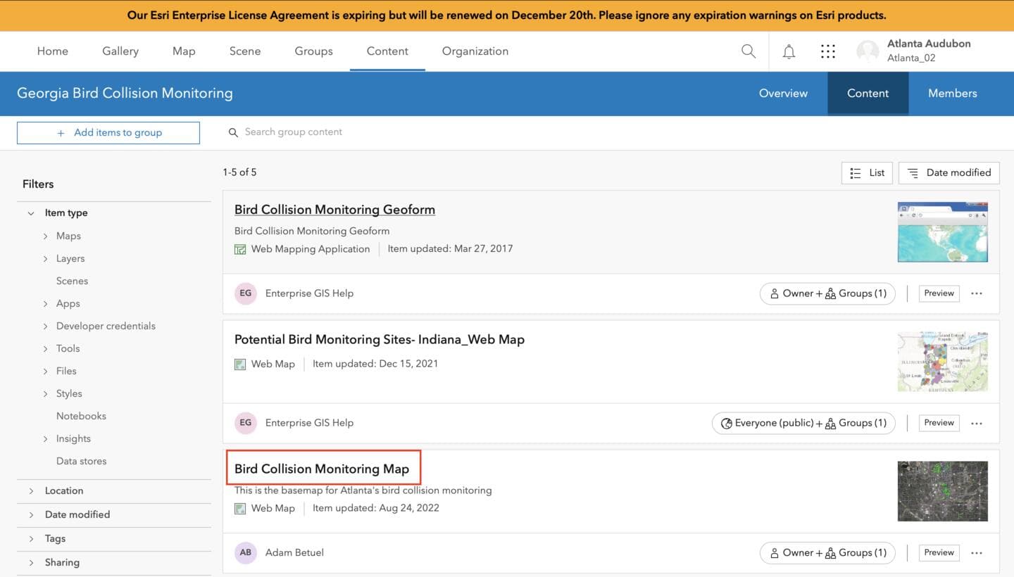 Instructions for downloading CSV file step 4.