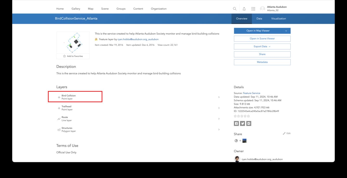 Instructions for downloading CSV file step 6.